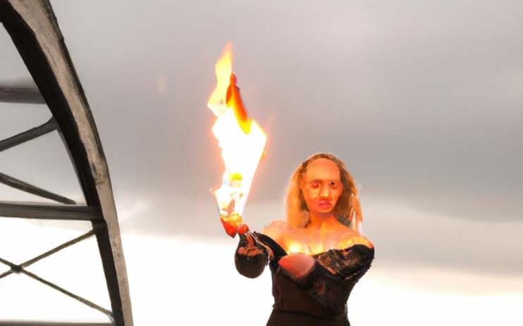 Read more about the article spitting fire