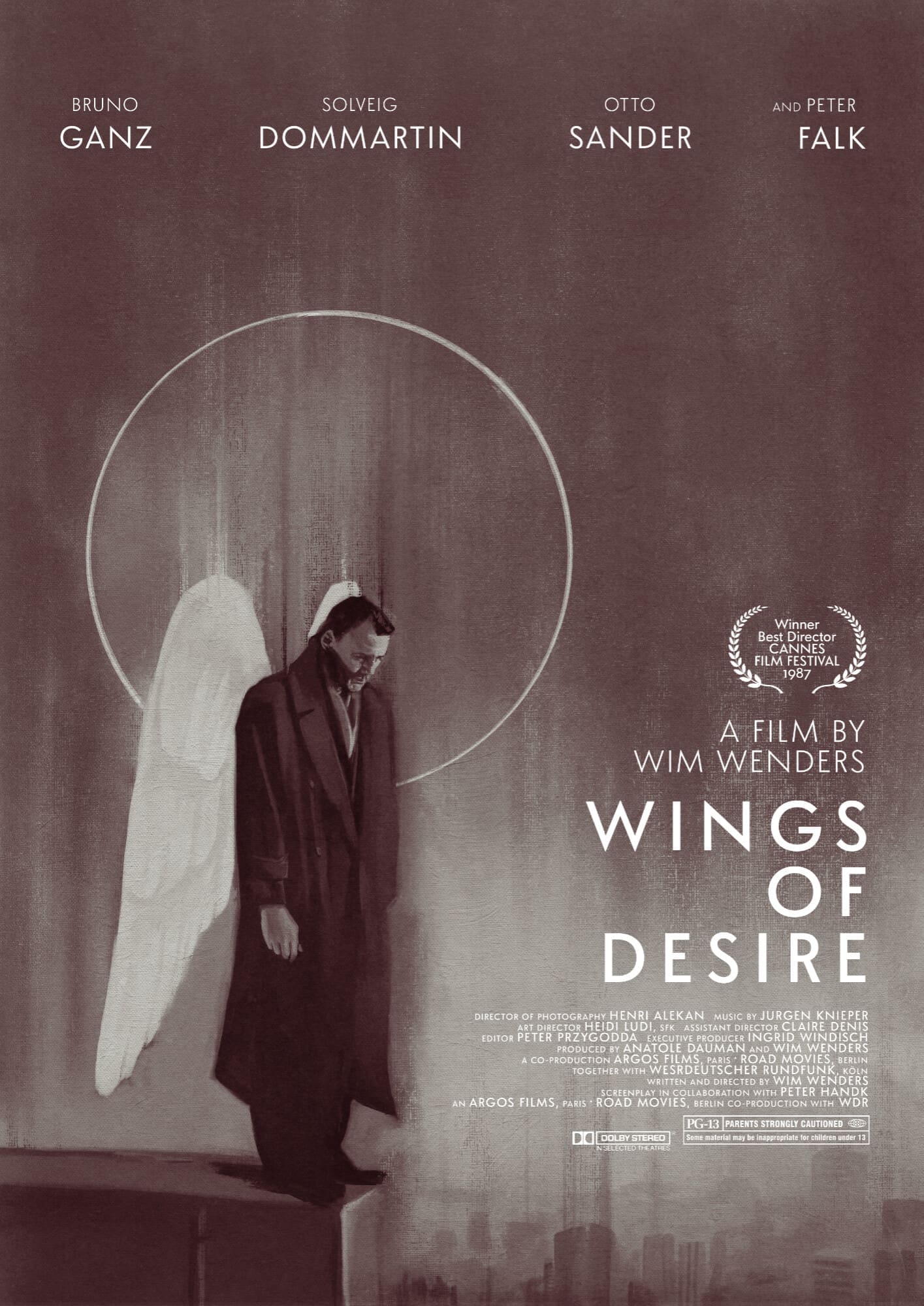 wings of desire, wim wenders, poster
