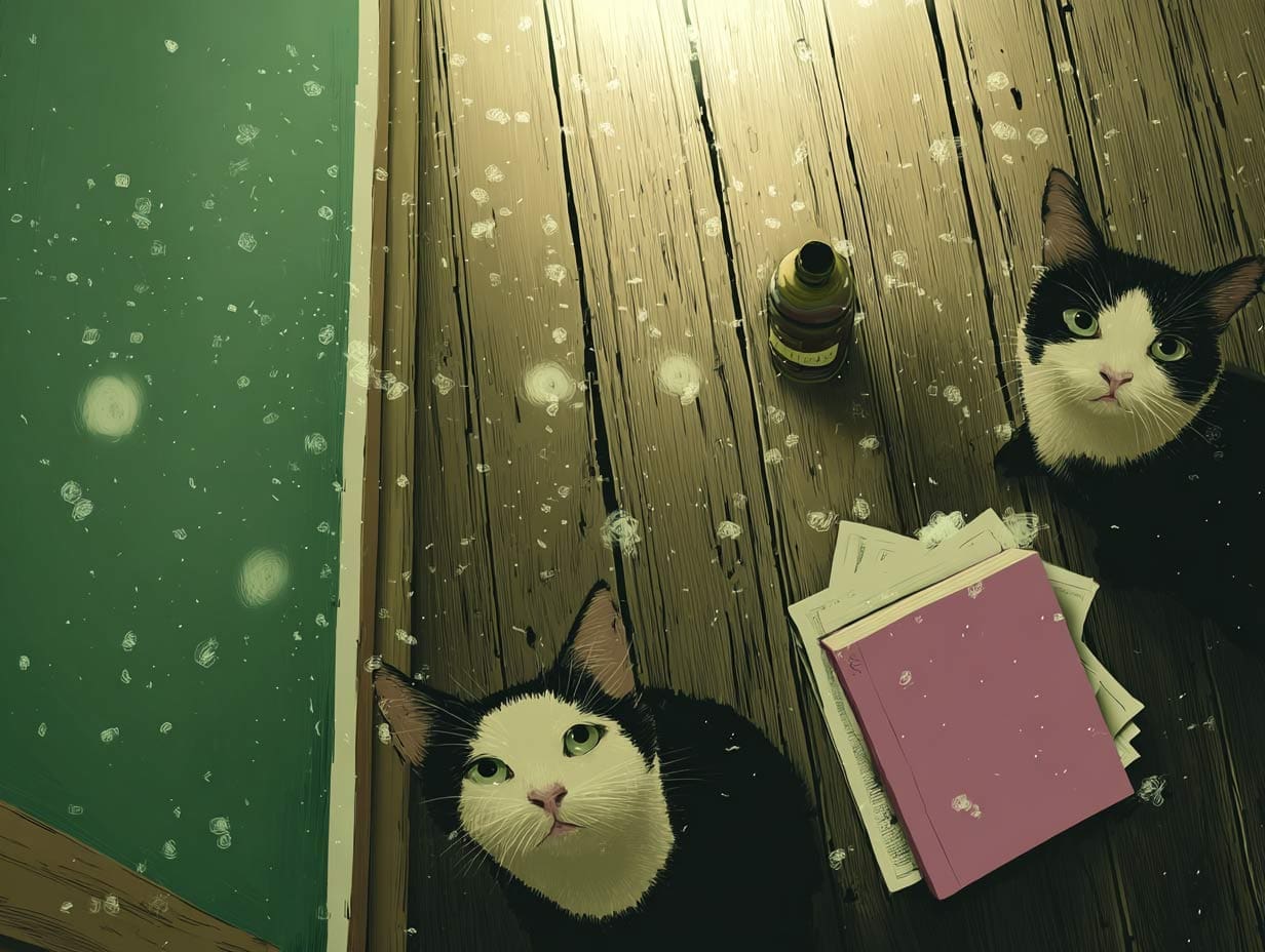 cats always notice kindness