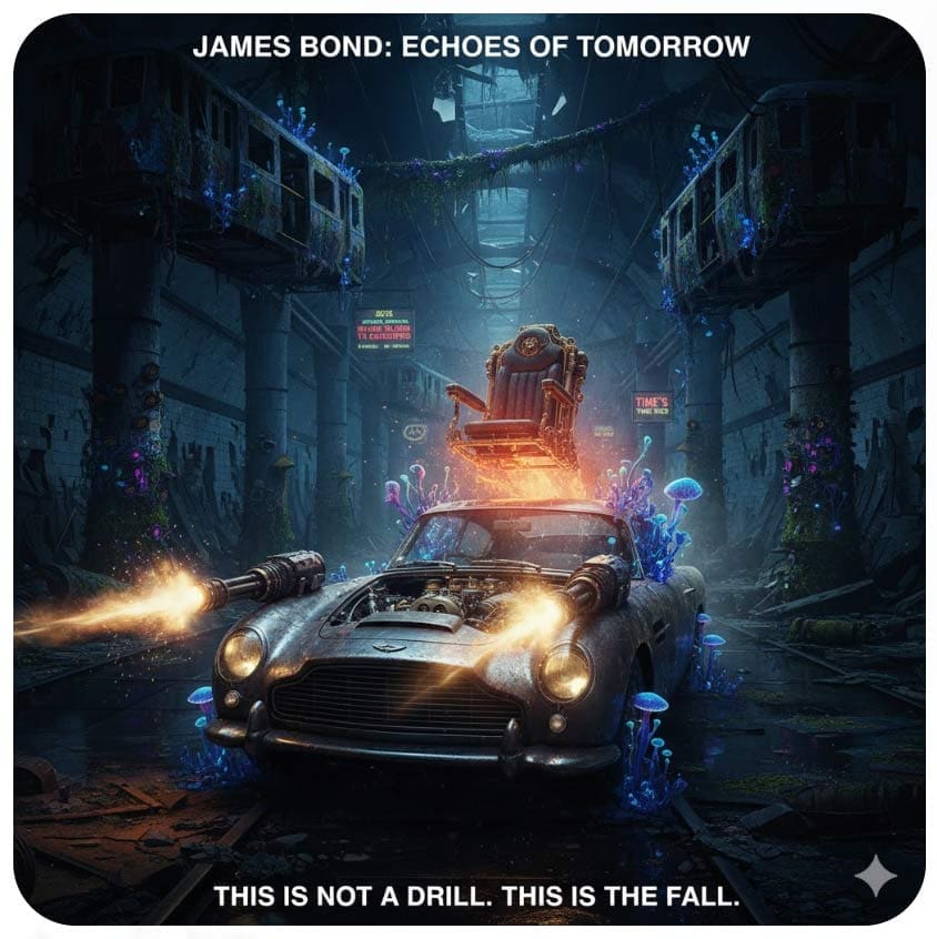 james bond car with machine guns