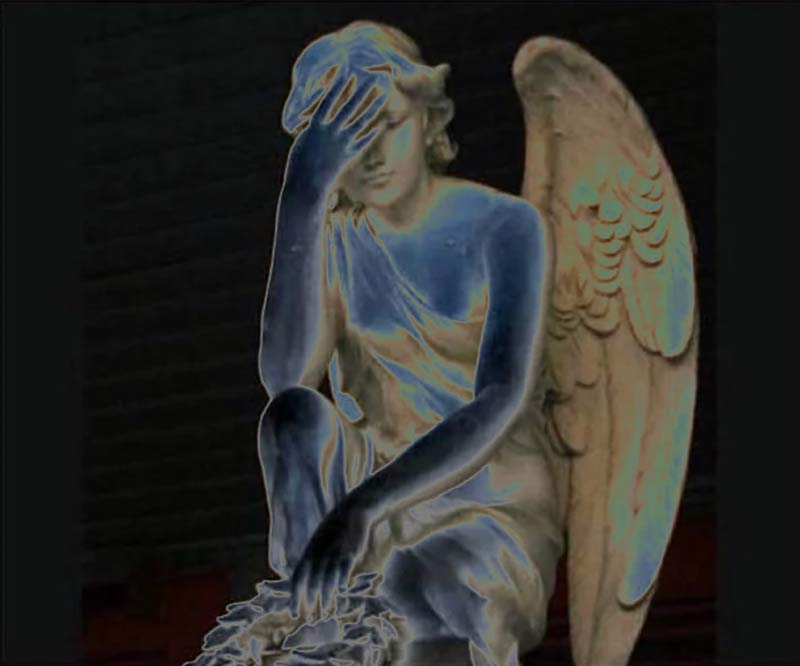 over there, my angry angel