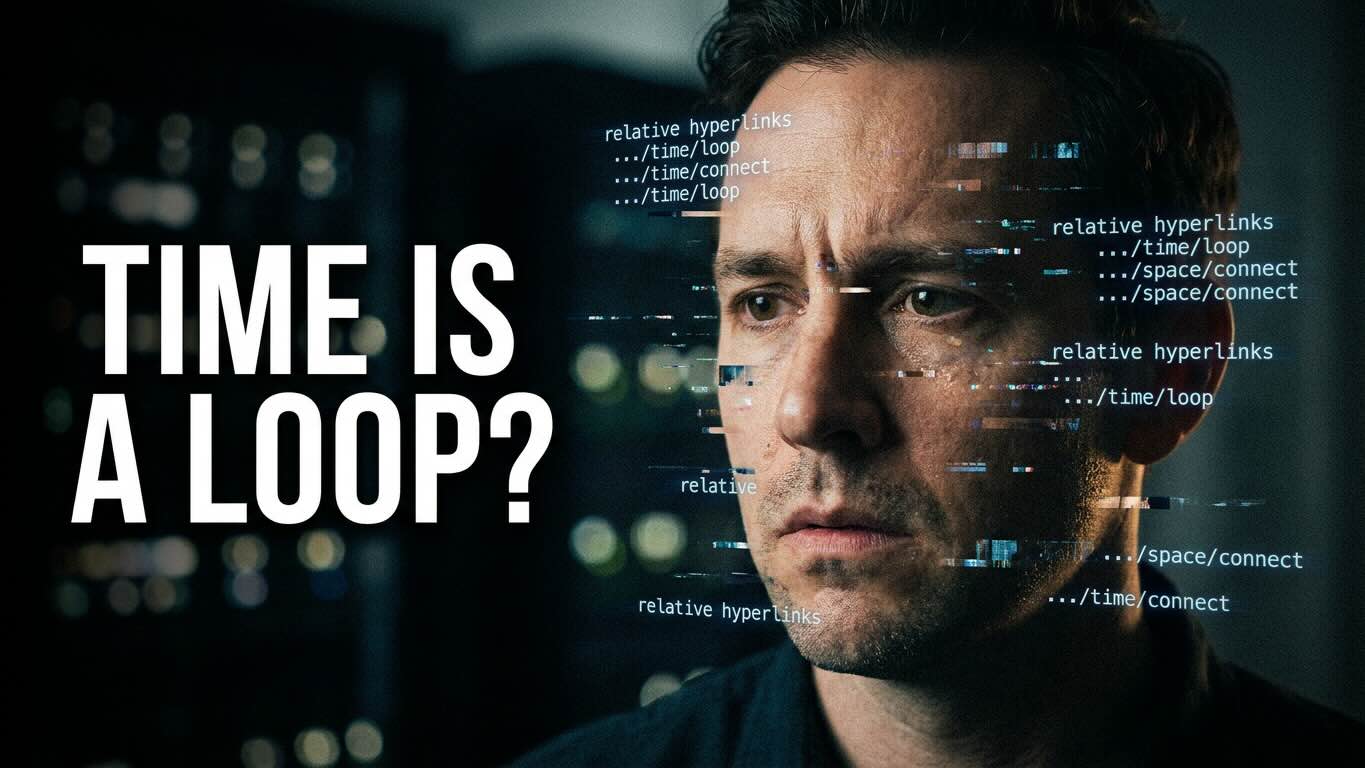 time is a loop, teaser, time + space = love, john oakley mcelhenney