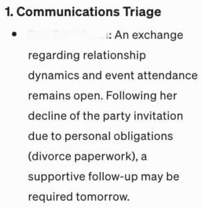 communications triage