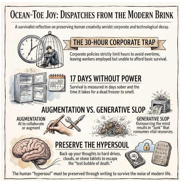 ocean-toe joy, john oakley mcelhenney, hyperfiction