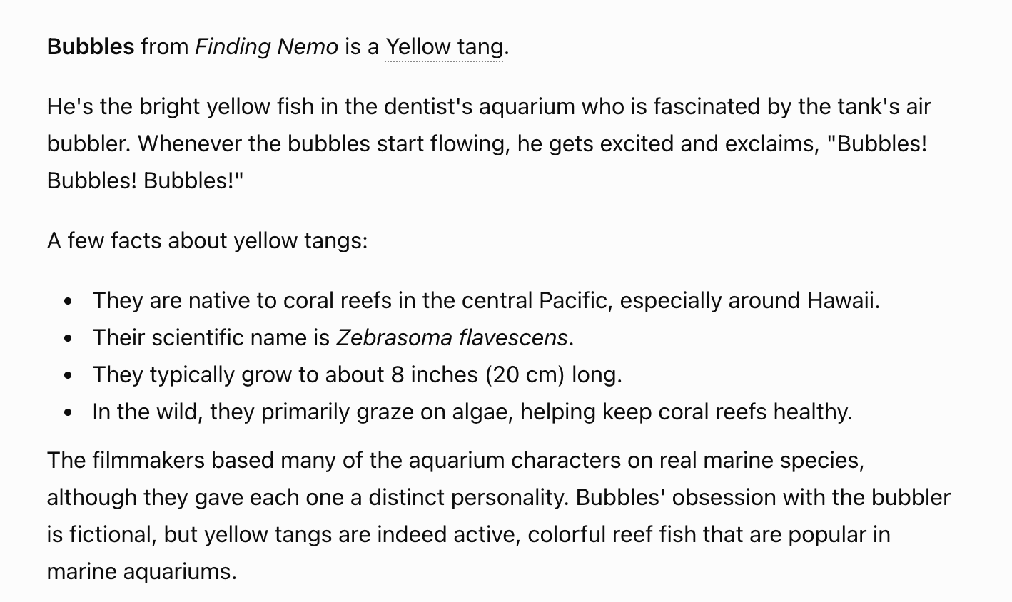 what kind of fish?